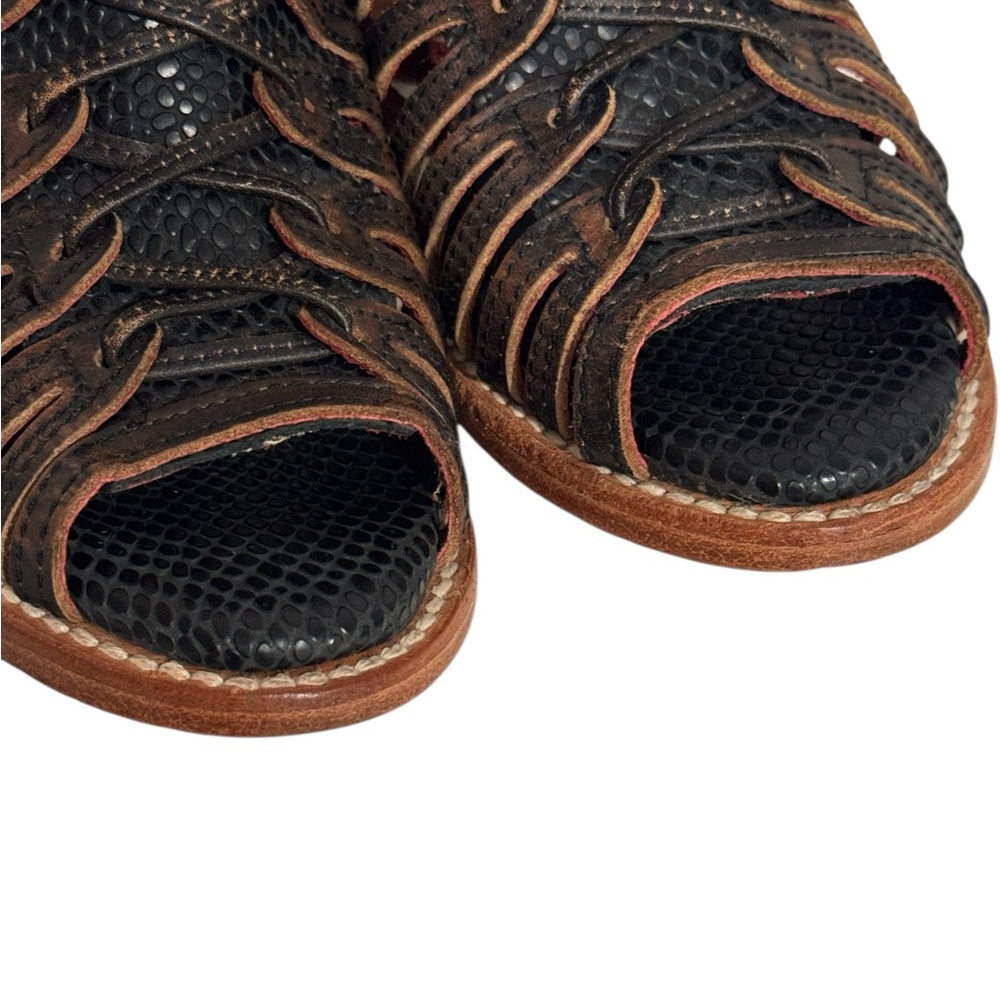 Freebird By Steven Wazee Heeled Sandals Sz: 6 - Picture 7 of 9